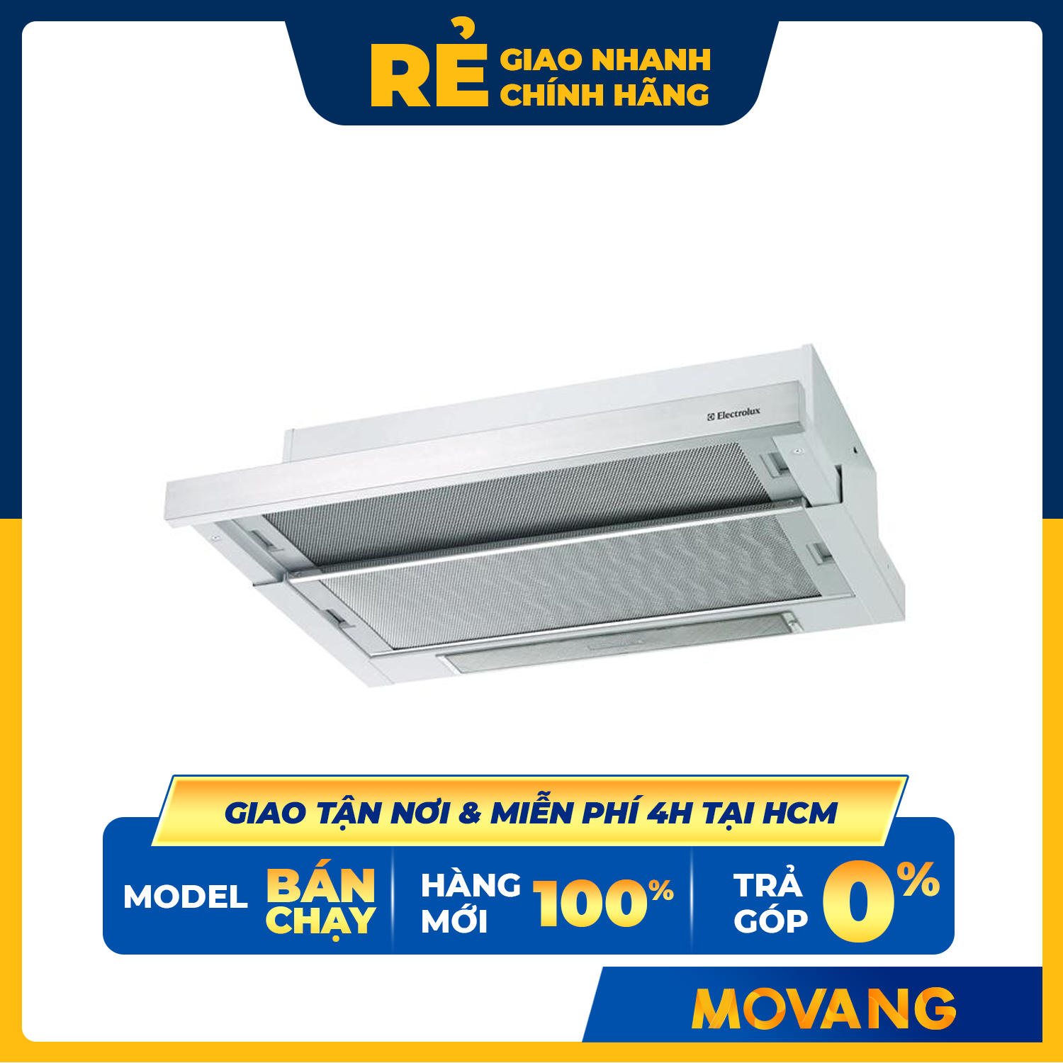 [GIAO TẠI HCM] -  Máy hút mùi âm tủ Electrolux EFP6520X