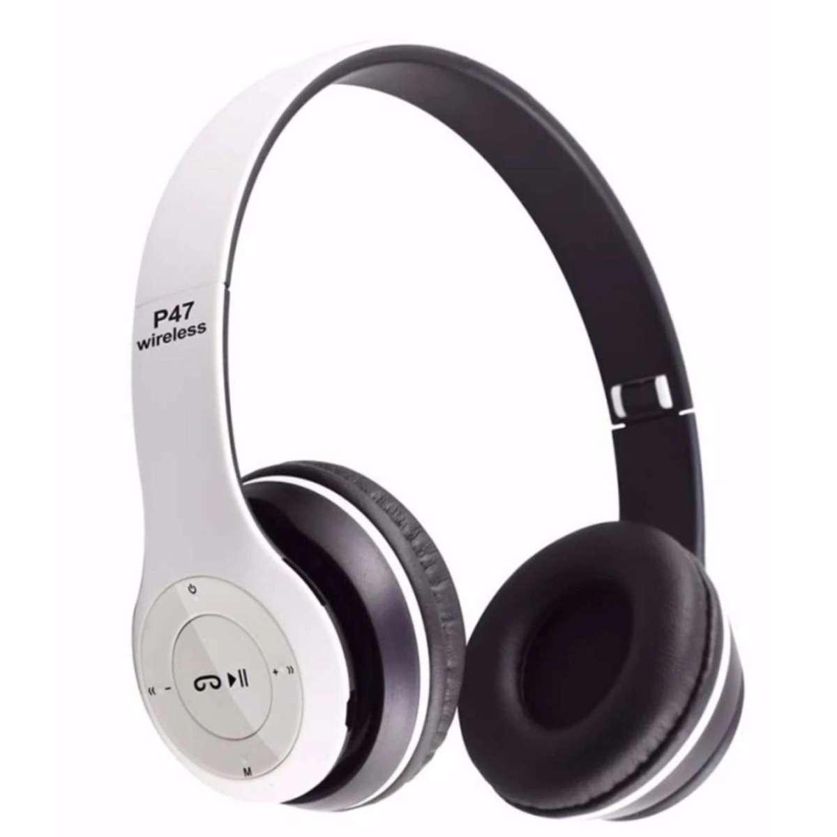 Tai nghe bluetooth P47 có khe cắm thẻ nhớ