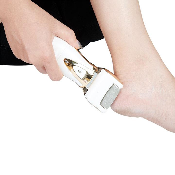 (Nhập FAB21H giảm 10%) Có Video máy chà gót chân, máy mài gót chân - máy chà tế bào chết, mài gót chân bằng pin sạc