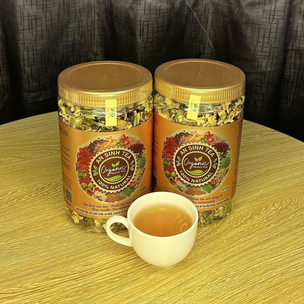 Trà An Sinh Organic thanh lọc cơ thể ( hộp 500gr)