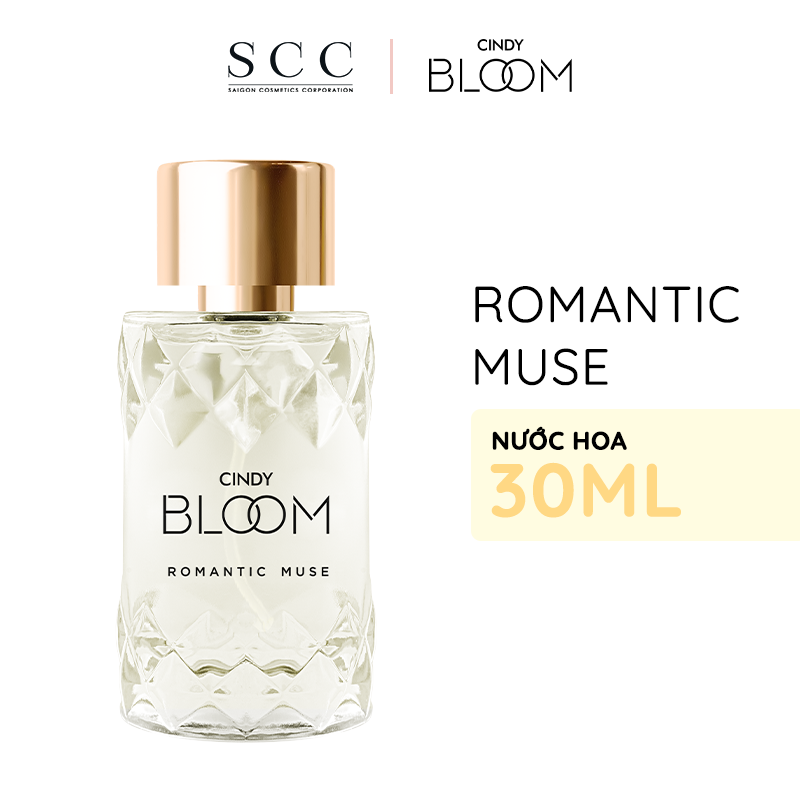 Nước Hoa Nữ Cindy Bloom Romantic Muse Hương Quyến Rũ Lãng Mạn 30ml Chính Hãng