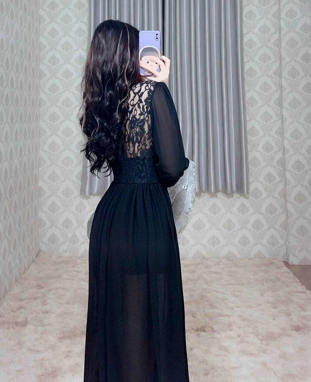 [HCM]Jum Maxi Ren Phối Voan