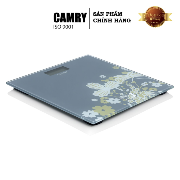 [Tặng Quà] Cân sức khỏe Cân gia đình Camry EB1610HS954 cao cấp hoạt động điện tử, mặt kính chịu lực, trọng tải tối đa 150kg - Hàng nhập khẩu