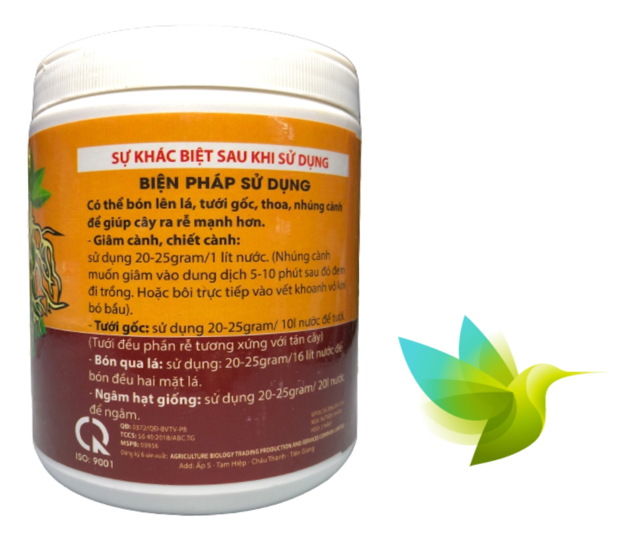 Phân bón Super Root 3MW siêu ra rễ - #009A# 500g