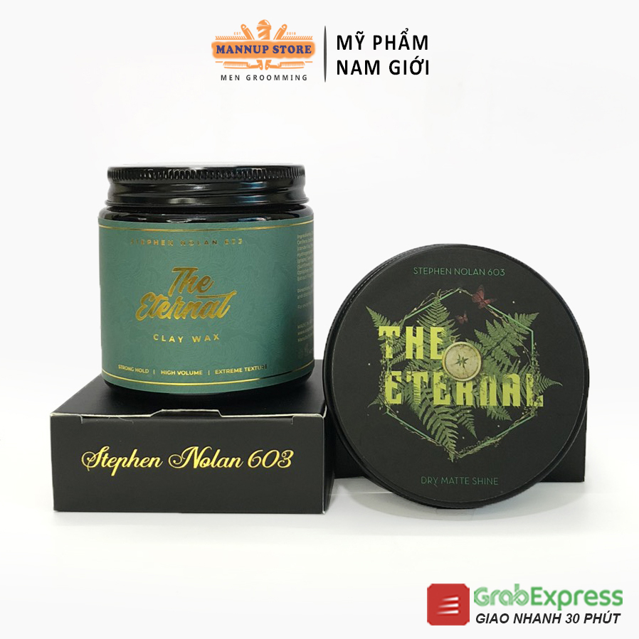 Sáp Vuốt Tóc Stephen Nolan 603 First Time, The Second, The Eternal, Dark Time 56g/110g