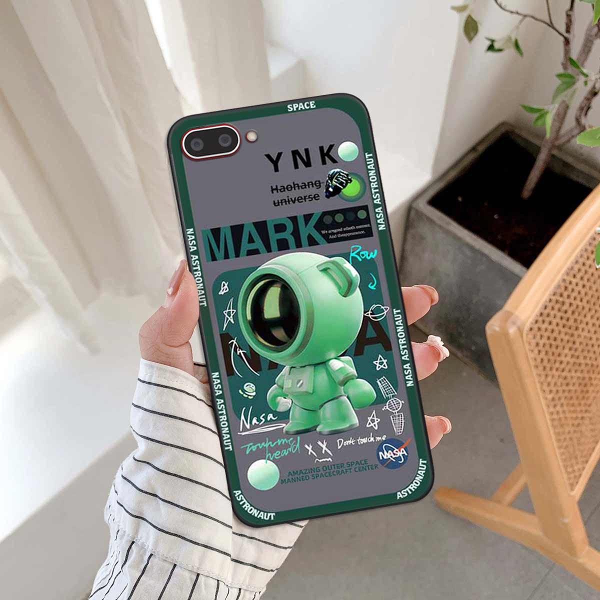 Ốp lưng điện thoại Oppo A3s / A1k hình trái tim, gấu bear, kaws, bape, họa tiết thời trang, ốp lưng rẻ bền đẹp