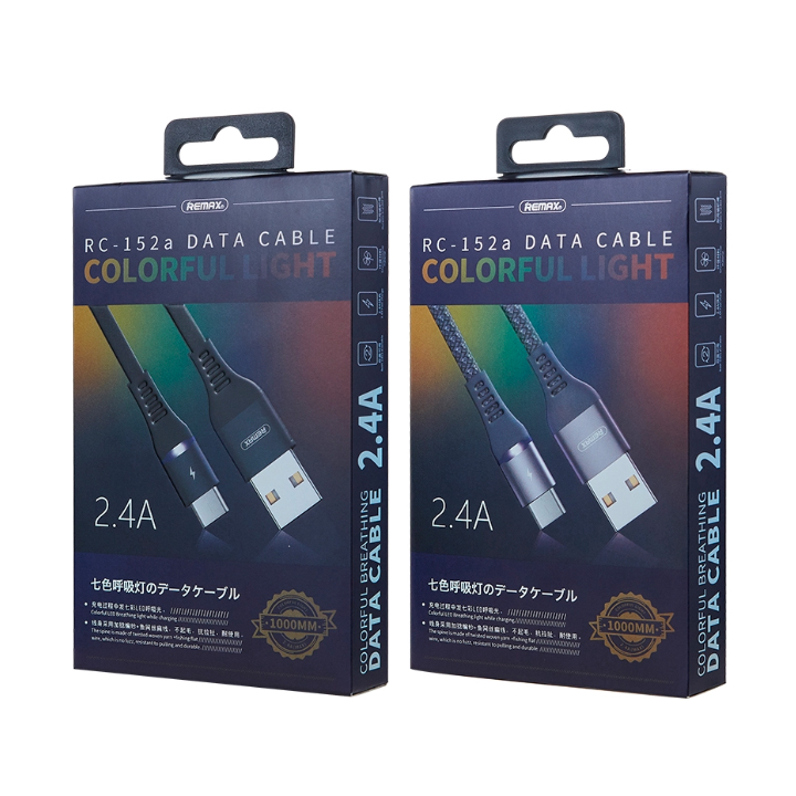 Cáp sạc tự ngắt Remax RC-152a cổng Type C