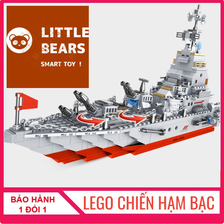 [1000+ CHI TIẾT] LEGO CHIẾN HẠM BẠC