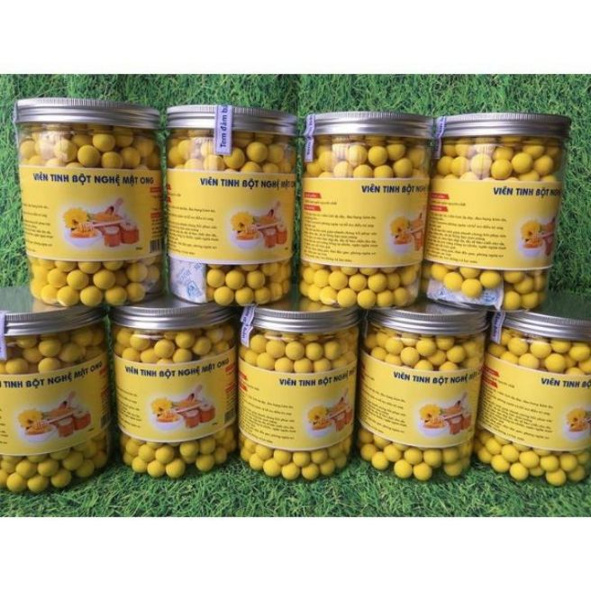 Sỉ toàn quốc 1kg viên tinh bột nghệ mật ong