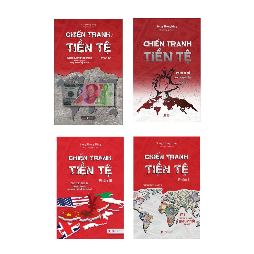 Sách Combo 4 cuốn : Chiến tranh tiền tệ