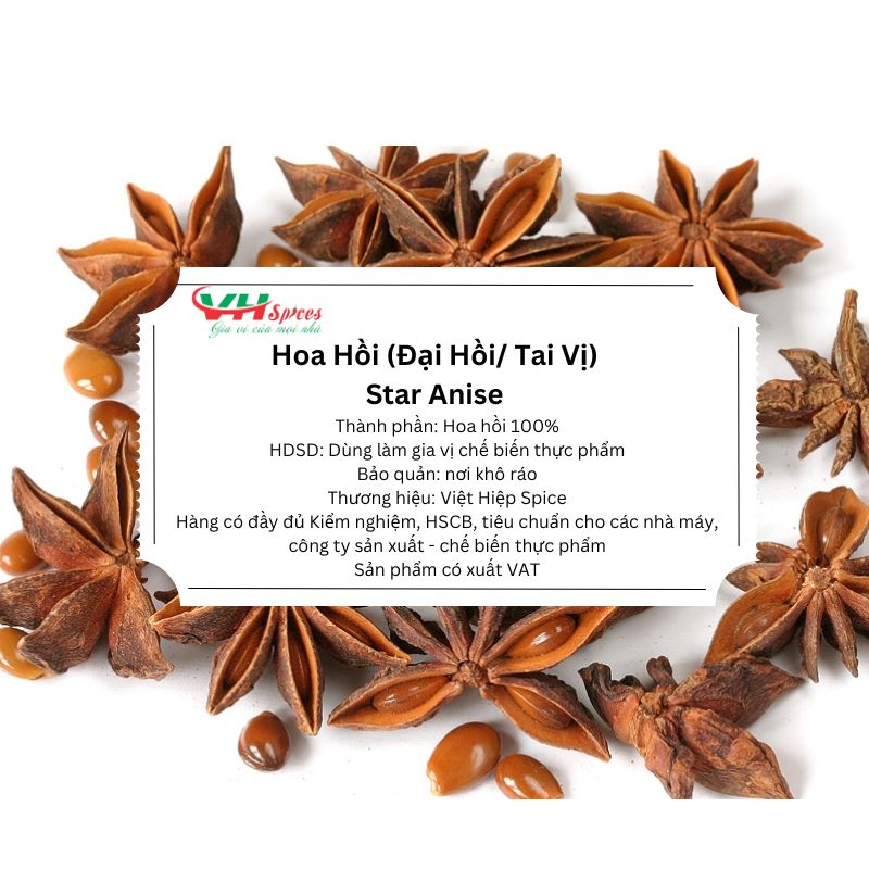 Hoa hồi - đại hồi - tai vị việt hiệp