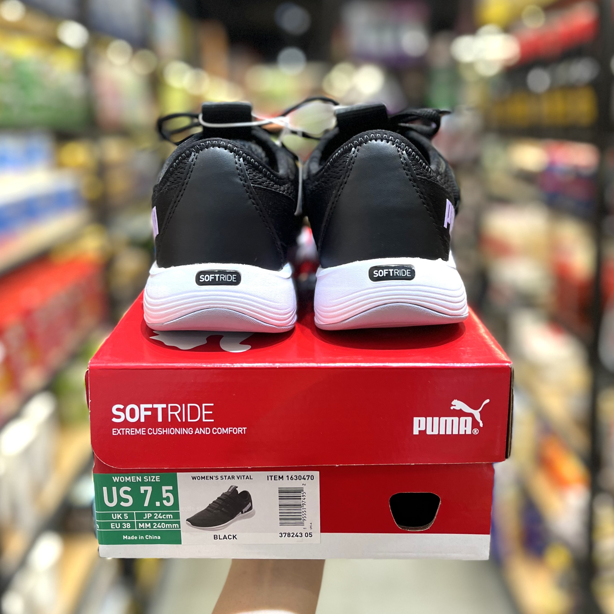 Giày Puma Nữ Dòng Star Vital Black