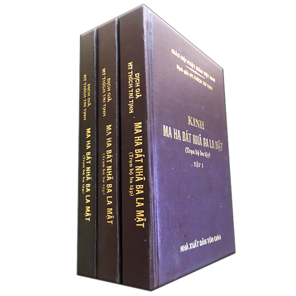 Kinh Ma Ha Bát Nhã Ba La Mật Bộ 3 Tập