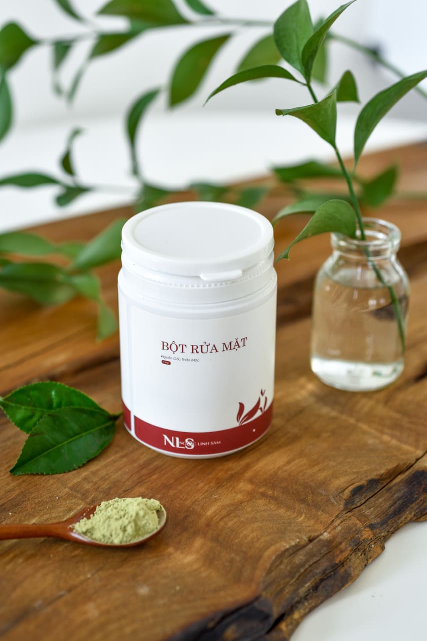 [HCM]BỘT RỬA MẶT THẢO DƯỢC NGỌC LINH SÂM (150gr) [CHÍNH HÃNG]