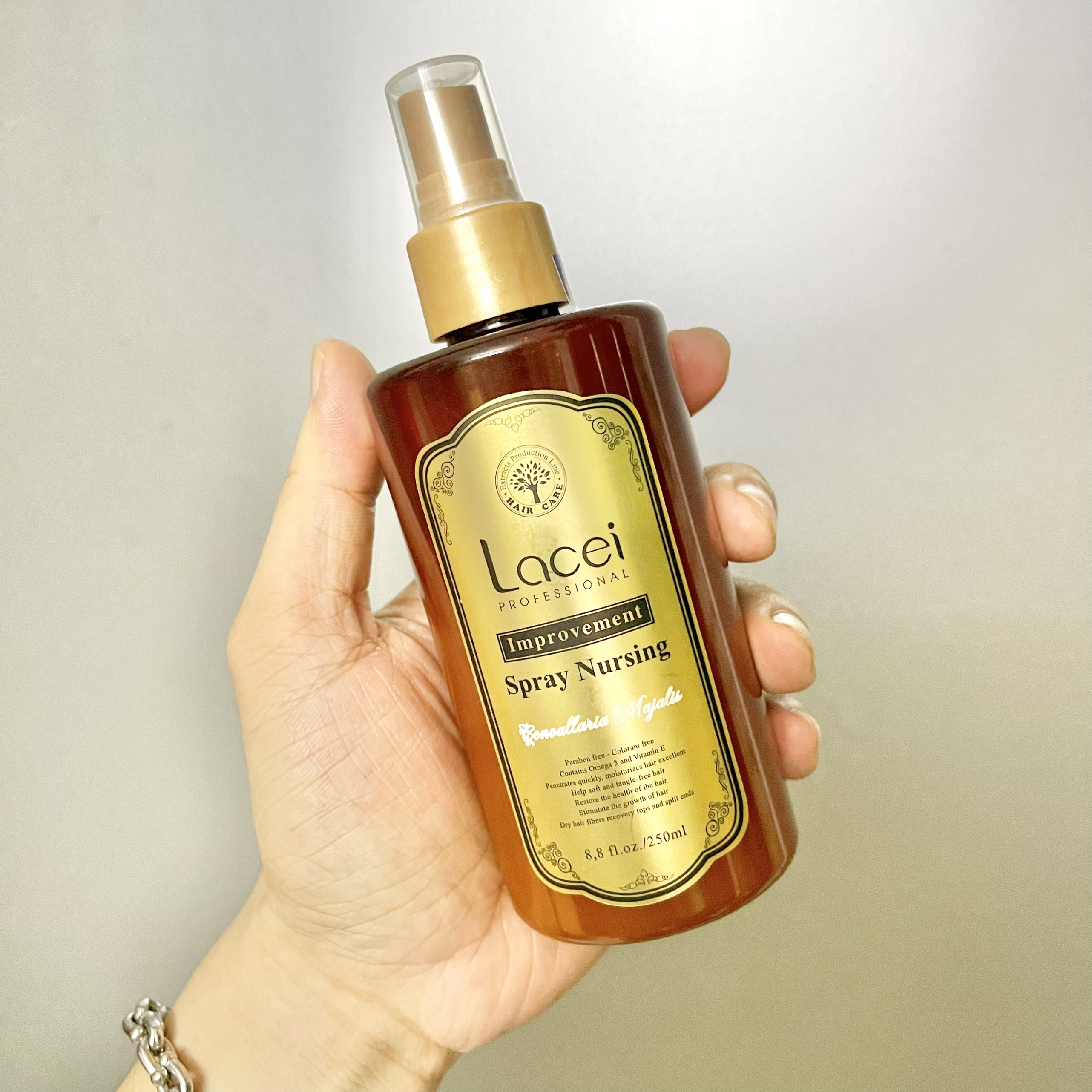 Xịt dưỡng tóc Lacei Impovement 250ml