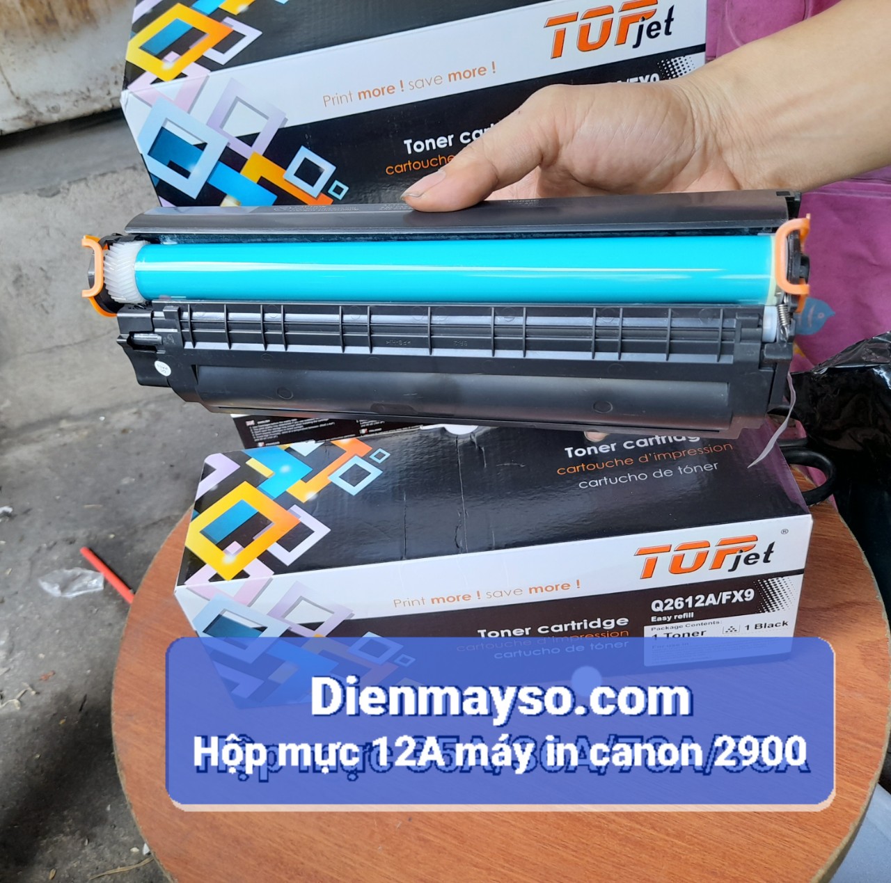 Hộp Mực máy in HP 1012 1015 1018