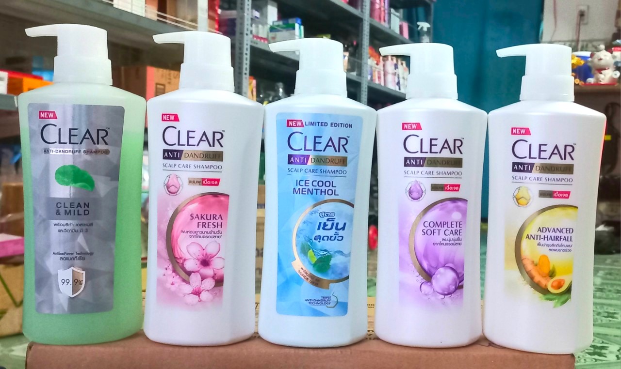 [Chính Hãng] Dầu Gội Clear Thái Lan