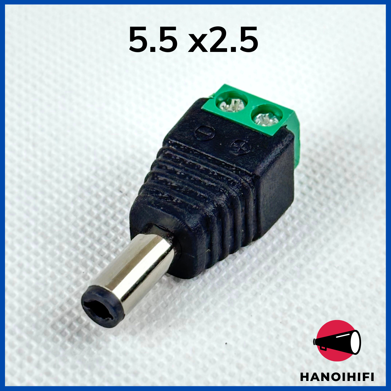 ack DC nối nguồn đực - cái,giắc dc vặn vít chuyên dùng nối cấp nguồn cho các thiết bị từ 1v - 40v