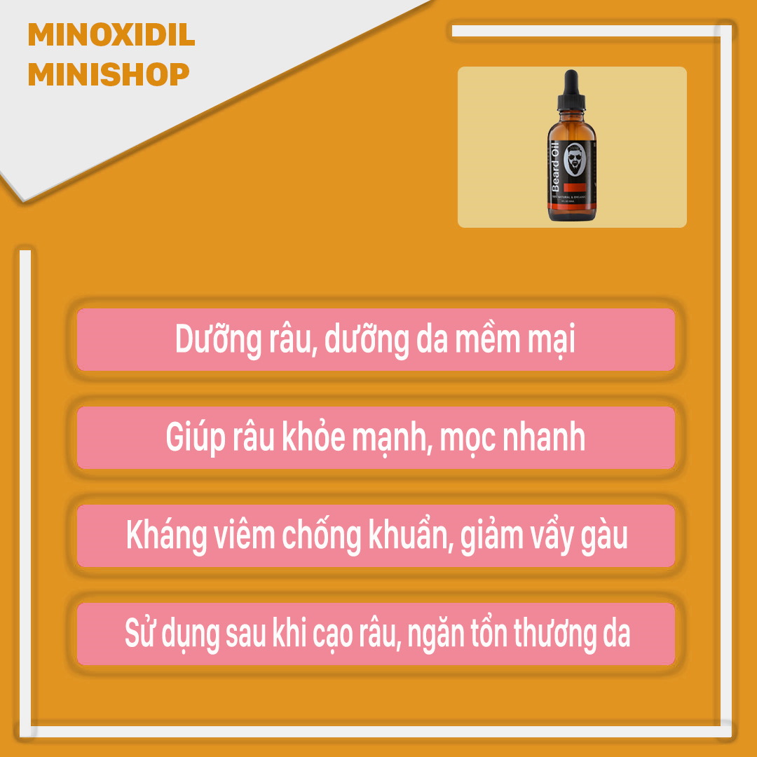 Dầu Dưỡng Râu Beard Oil No.01 30ml