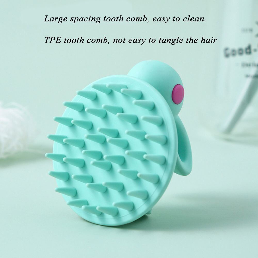LƯỢC GỘI ĐẦU SILICON HÌNH THỎ ĐÁNG YÊU