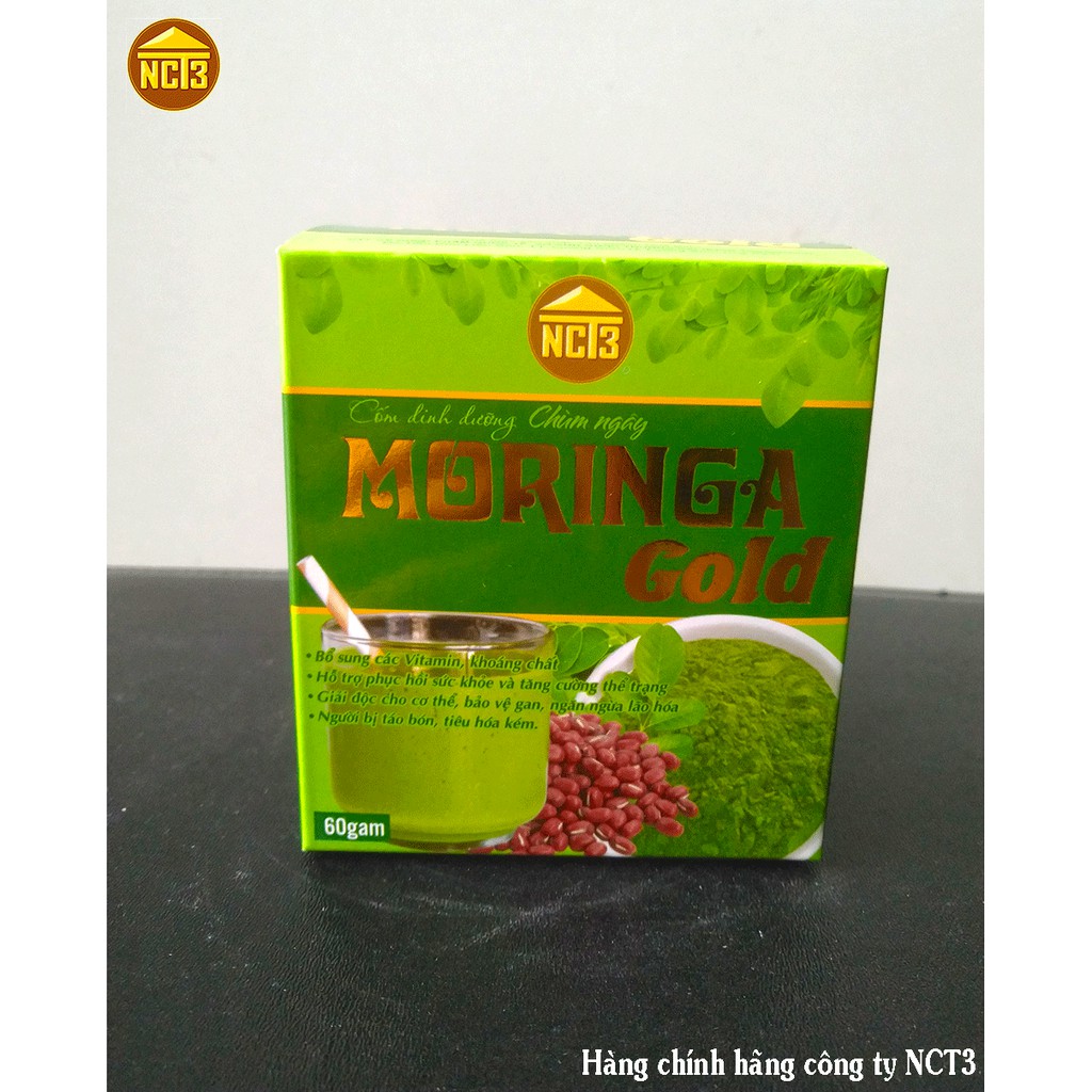 [Freeship + giảm 5% khi mua 2]Cốm Chùm Ngây MORINGA GOLD ( Hàng chính hãng công ty NCT3 ) ' .