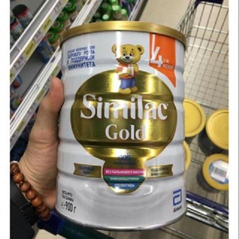 SỮA BỘT SIMILAC GOLD NGA SỐ 1-2-3-4 hộp 900gr