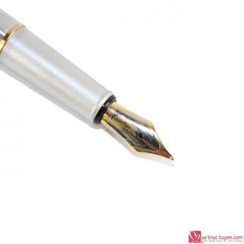 Bút máy cao cấp Crocodile 216F(S) (Bạc)