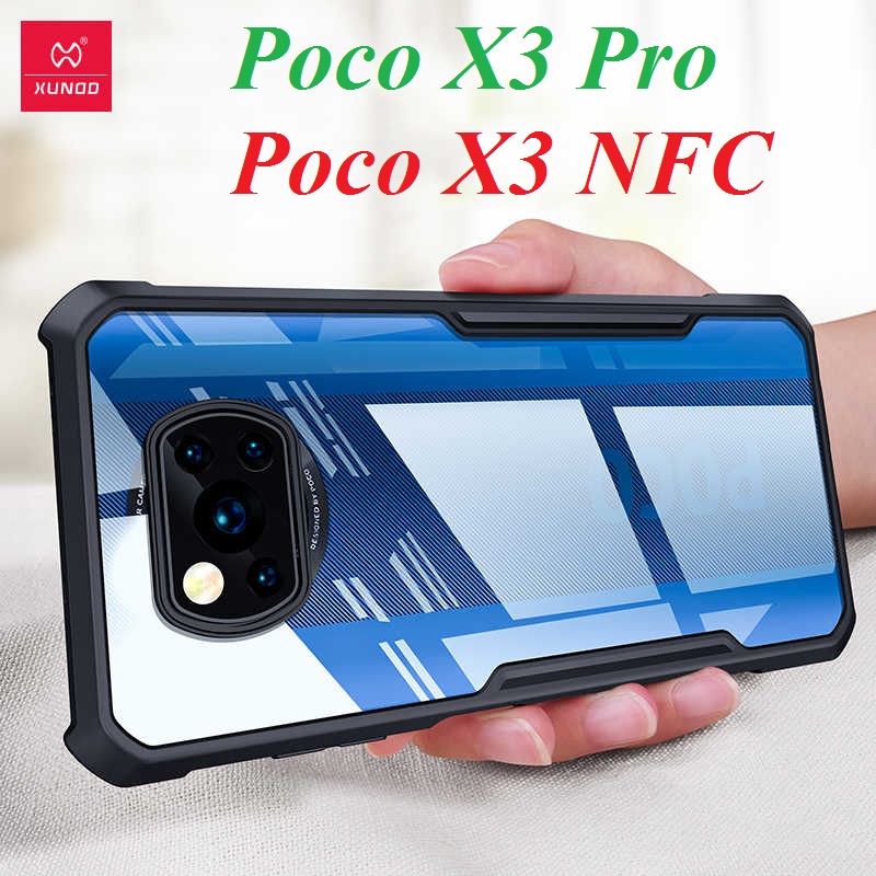 Ốp lưng Xiaomi Poco X3 NFC / Poco X3 Pro - Ốp lưng chống sốc hãng Xundd, bảo vệ camera, kiểu dáng thể thao