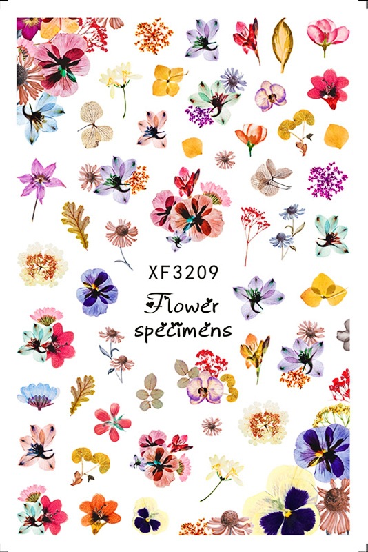 [HCM]Miếng dán móng tay 3D Nail sticker [nhiều mẫu]