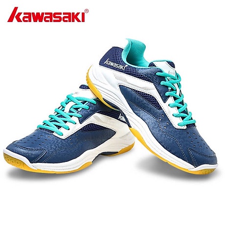 Giày Cầu Lông Kawasaki K086 Xanh Biển , Vàng Trắng , Xanh Nhạt