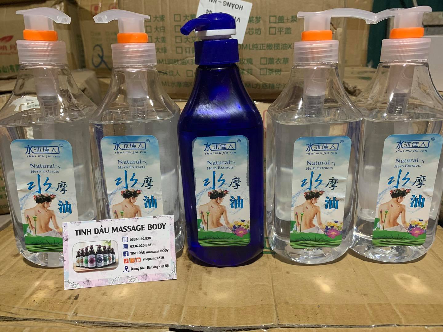 Tinh dầu massage hương hoa sen