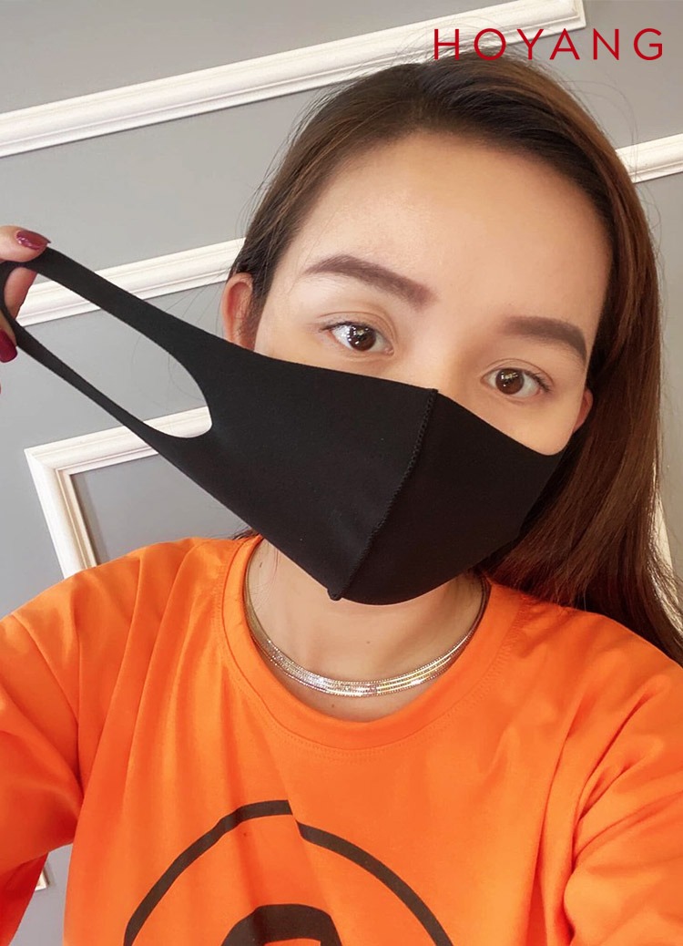 khẩu trang vải 3D POLY SU