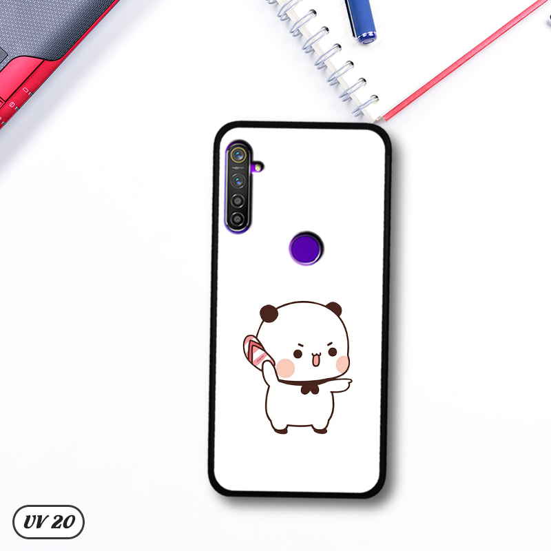 Ốp Realme 5 Pro lưng nhám -ngộ nghĩnh