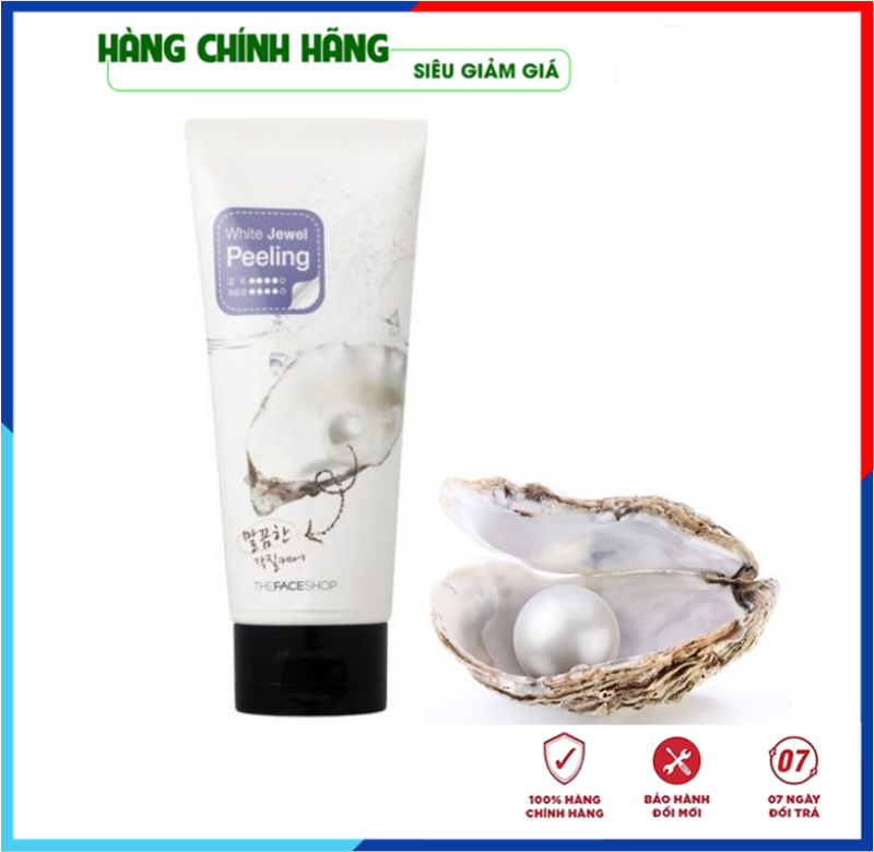 [Hàng Auth Hàn Quốc] Tẩy da chết -Tẩy tế bào chết ngọc trai Smart Peeling White Jewel Perle Hàn Quốc 120ml giá rẻ