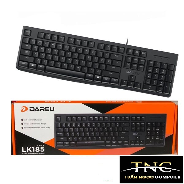 Chuột chơi game Dareu LM103 Black (USB/Đen)
