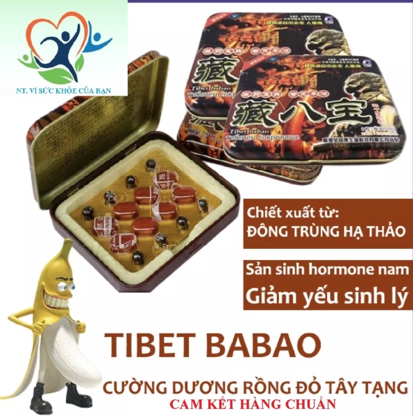 Bổ Thận-Tibet Babao Singapore (LOẠI TỐT), Tăng cường sinh lý (16 viên) chê tên sp khi giao hàng nhập khẩu