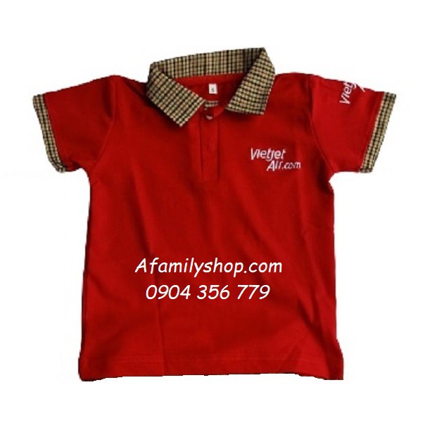 Áo phông nhí hàng không Vietjet Air