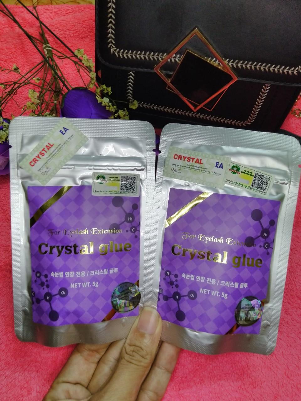 Keo crytal nối mi