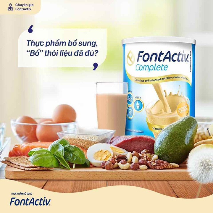 Sữa FontActiv Complete (Tây Ban Nha) 400g
