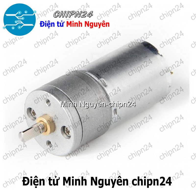 [1 cái] (F5) Động Cơ Giảm Tốc GA25 370 3-12V - [Chọn Loại] - HHH.00017