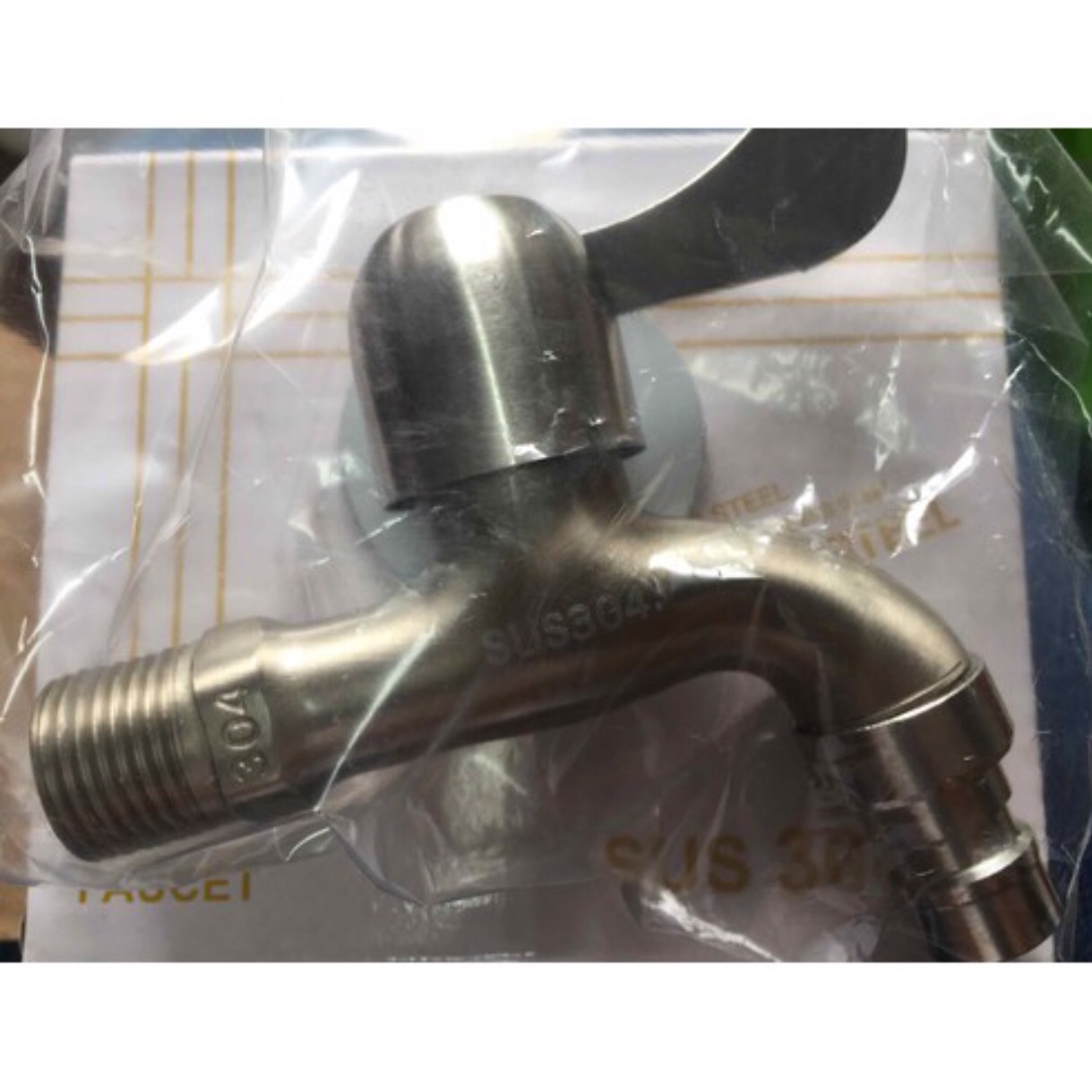 Vòi nước inox 304 phi 15