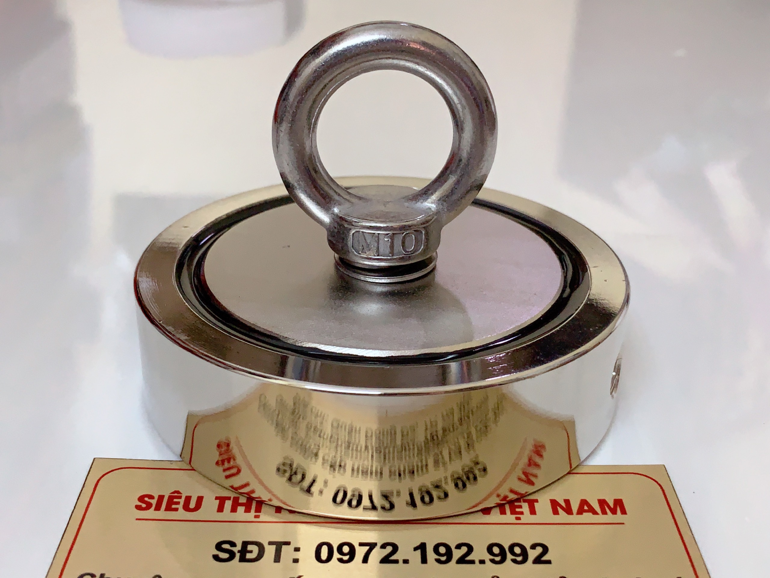 Nam châm cứu hộ 94x28mm hút 500kg ( siêu mạnh)