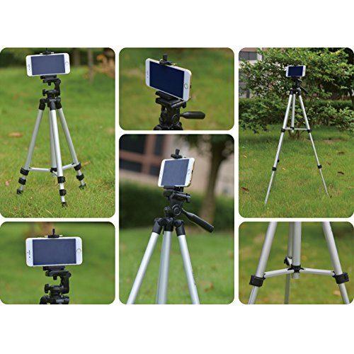 [HCM]Tripod / 1060mm + Giá đỡ điện thoại + Remote PeepVN Mobile Tripod 2 (Đen Xanh lá)