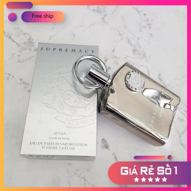 Nước hoa Afnan - Supremacy Silver EDP 100ml