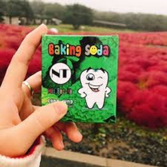 Bột trắng răng Baking soda Mix Bạc Hà 50g