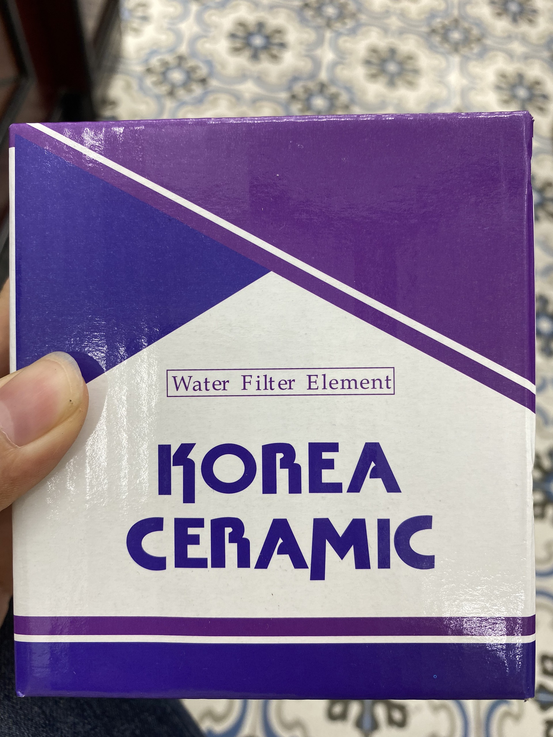 Nấm sứ bình lọc nước Hàn Quốc