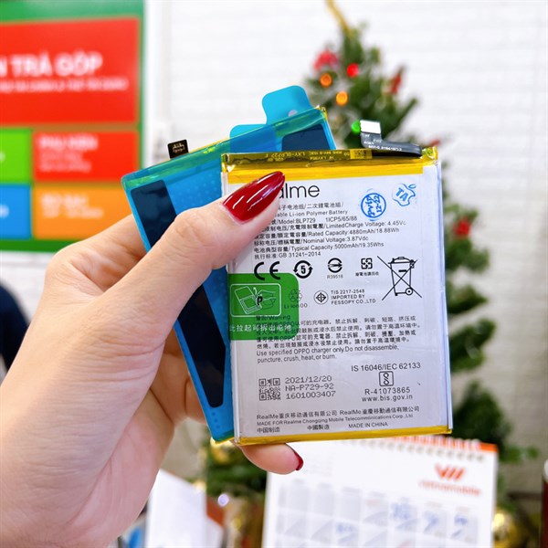 Pin Realme C3i / Realme C3 / Realme 5 / Realme 5i / Realme C20 / Realme C21 ( BLP729 )