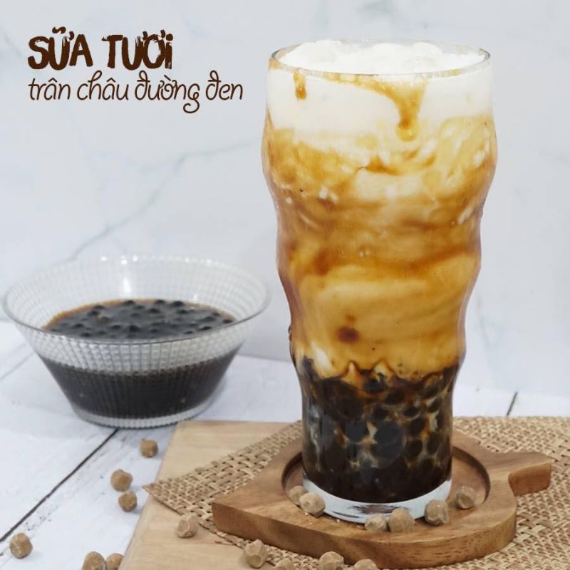 Trân châu đen caramel 200g