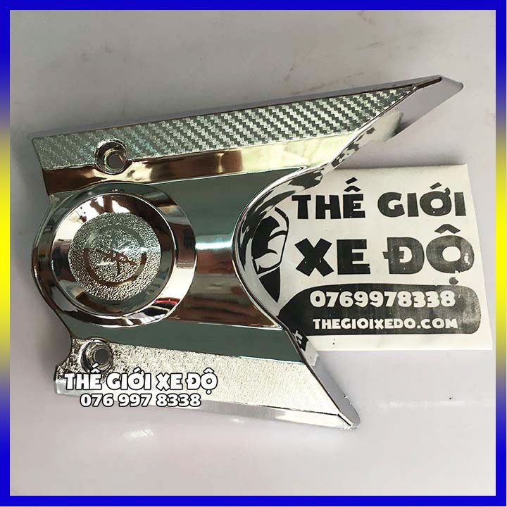 che nhông sirius fi xi mạ crom - mang cá sirius