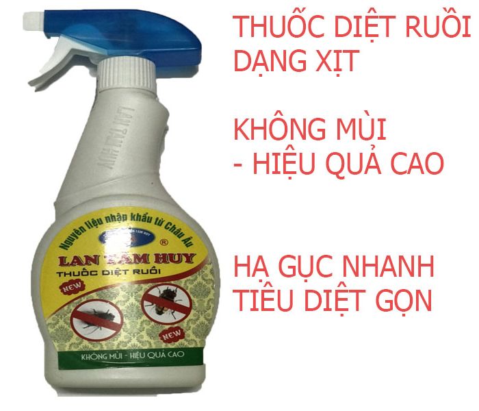Thuốc diệt ruồi tận gốc Lan Tâm Huy 350ml thuốc xịt ruồi y tế diệt ruồi hiệu quả thuốc diệt ruồi không mùi